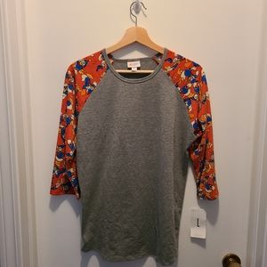 NWT LuLaRoe Disney Donald Duck Randy Large